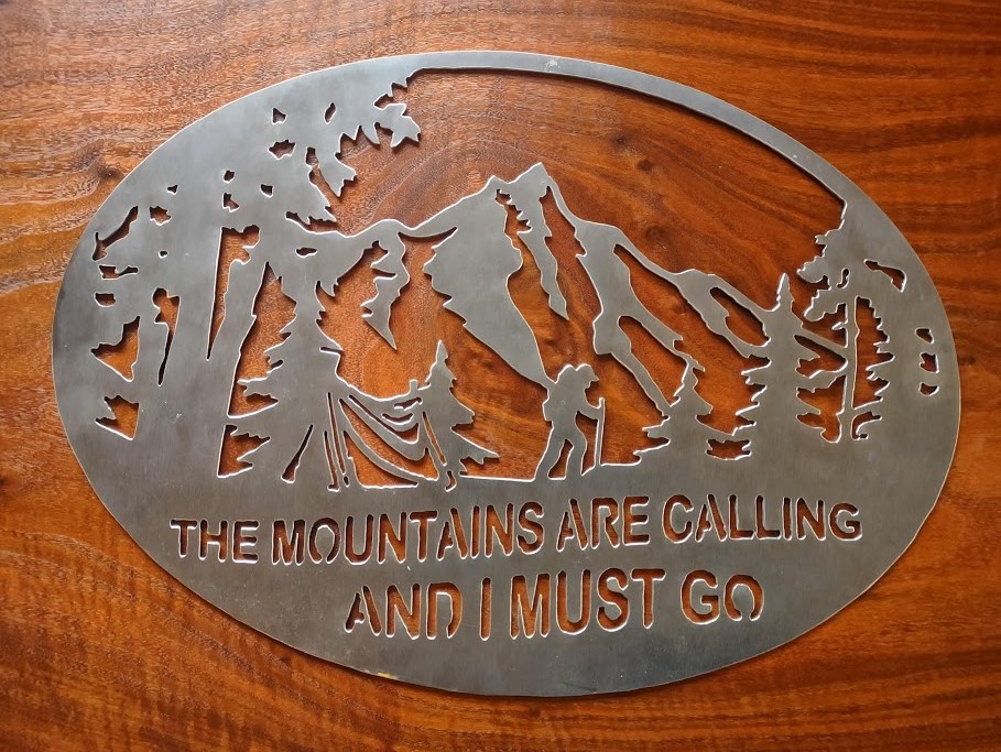 Mountains Are Calling And I Must Go Hiker With Free Shipping