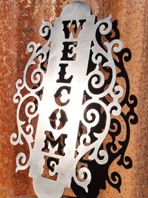 Welcome Sign 6X12