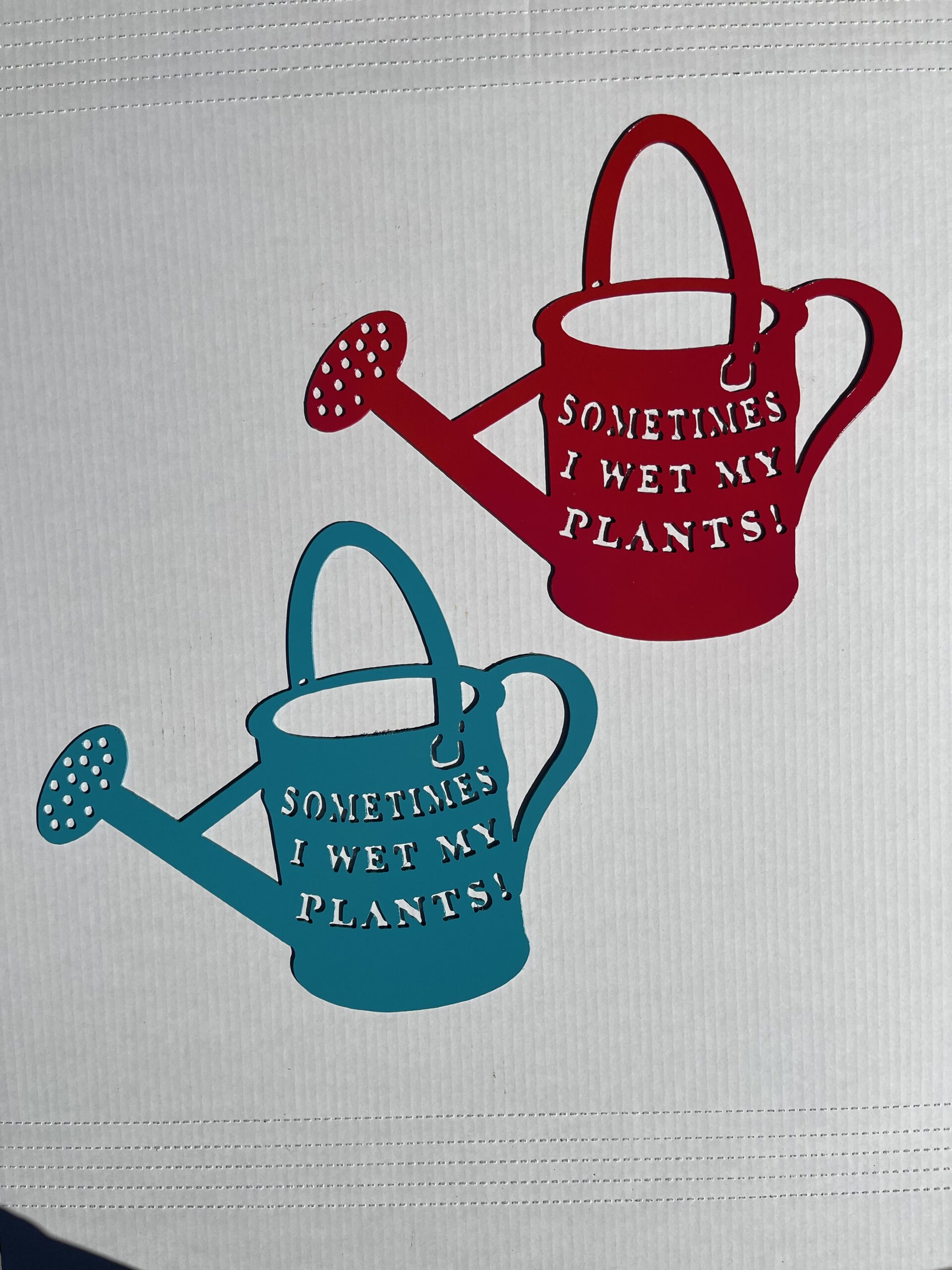 Wet My Plants Watering Can – painted