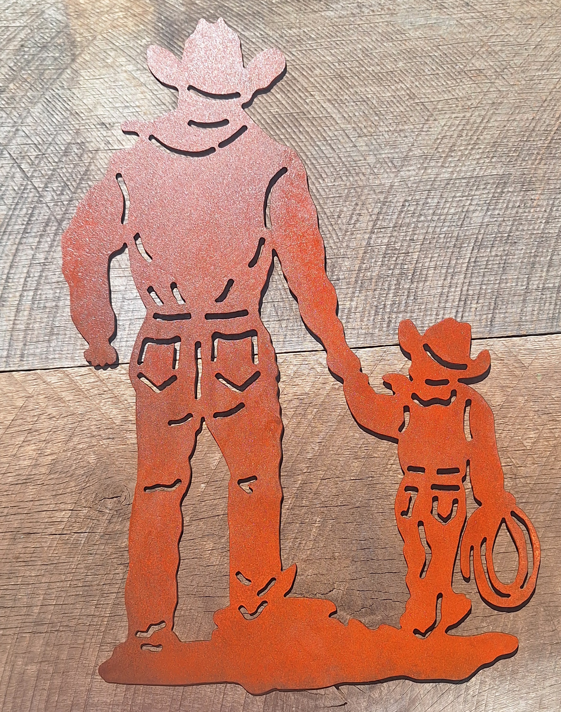 Cowboy and Son