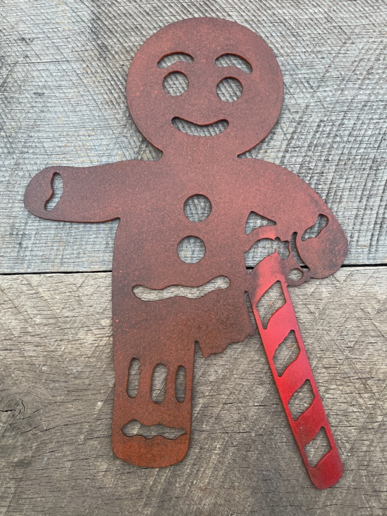 Gingerbread Man with Cane