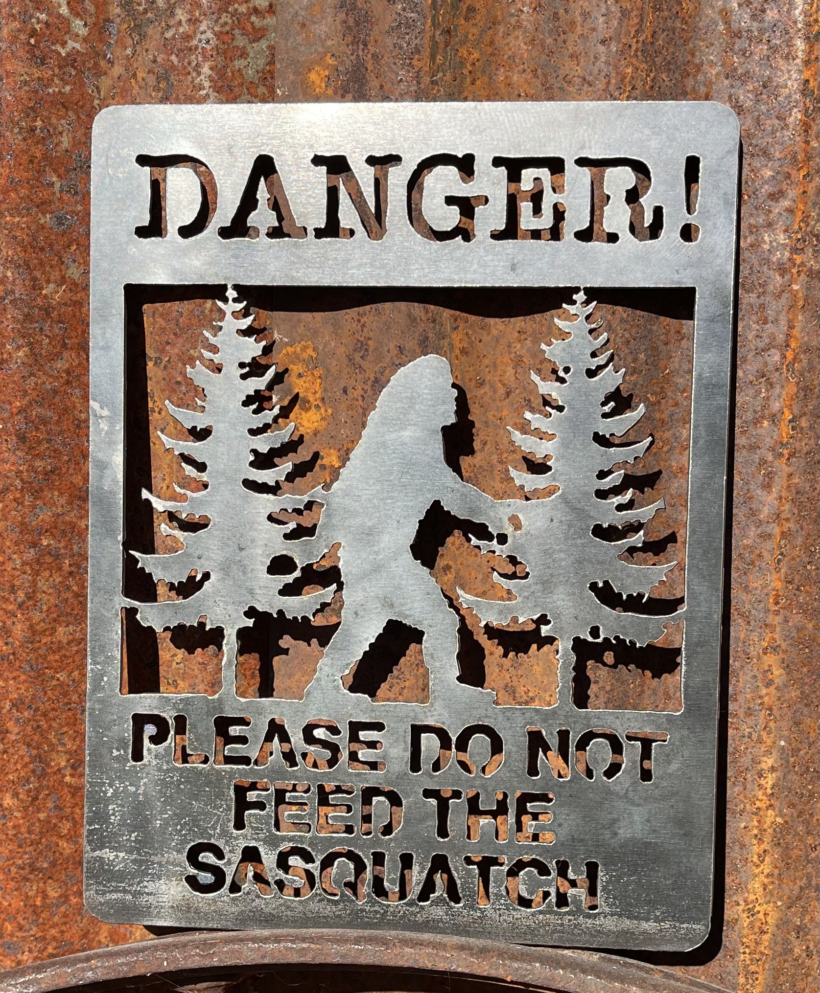 Sasquatch/Bigfoot No Feeding